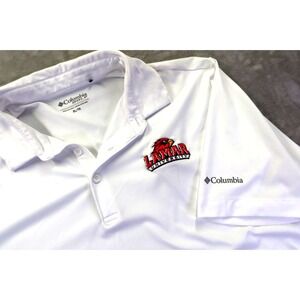Lamar University Cardinals Polo Shirt Men's Size XL‎ Columbia Golf Beaumont, TX